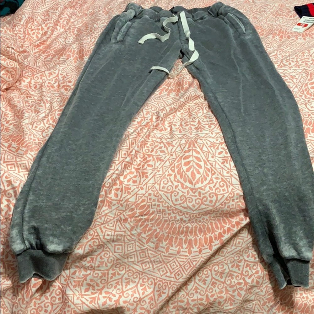 Washed Grey Sweatpants
